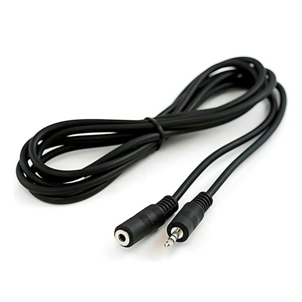 Cable Extensión Auxiliar Jack 3.5 Macho a Hembra 1.5m  Audio Estéreo