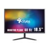 Monitor Stylos 18.5" LED HD 1366x768 HDMI + VGA, 60Hz, Negro