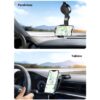 Soporte para Teléfono con Ventosa Ajuste 360° Compatible con Smartphones 4.7–7.2"