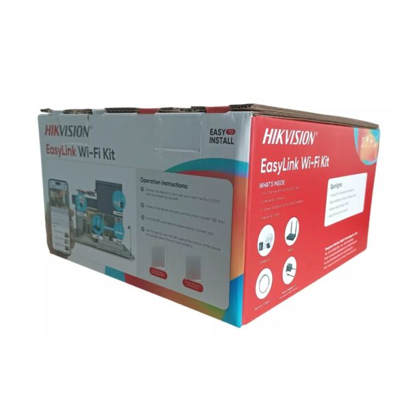 Kit de Videovigilancia IP Inalámbrico Hikvision 2MP 1 Cámara Bala + 1 Domo Audio Bidireccional WiFi H.265+