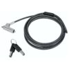 Candado de Seguridad Targus Defcon N-KL Mini Acero Galvanizado de 2m Protección Antirrobo para Laptop y Monitor
