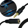Cable Extensión Auxiliar Jack 3.5 Macho a Hembra 1.5m  Audio Estéreo