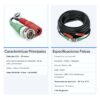 Epcom Powerline Cable Coaxial Siamés BNC RG59 + Alimentación 20m  Para Cámaras 4K Interior/Exterior