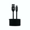 Cable USB a Lightning Vorago 1m Carga y Datos para iPhone  iPad  Color Negro