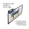 Soporte de Pared para TV/Monitor 32″ a 80″ Articulado Inclinable VESA Universal