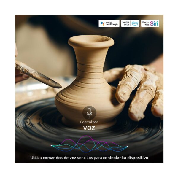 Foco LED Inteligente Wi-Fi Nexxt NHB-W110 – Luz Fría/Cálida, Control por App y Voz  800 Lúmenes
