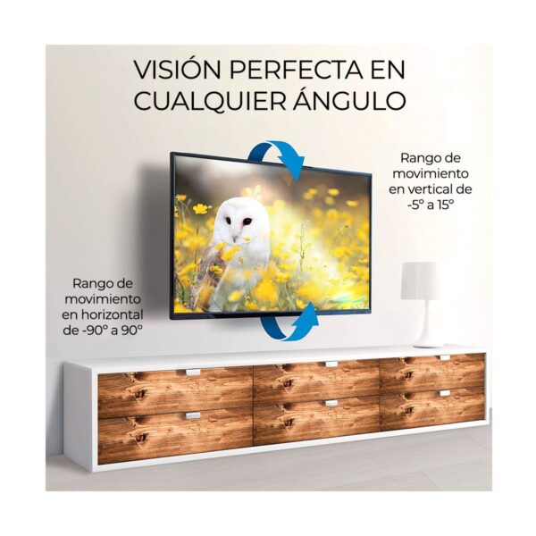 Soporte de Pared para TV/Monitor 32″ a 80″ Articulado Inclinable VESA Universal