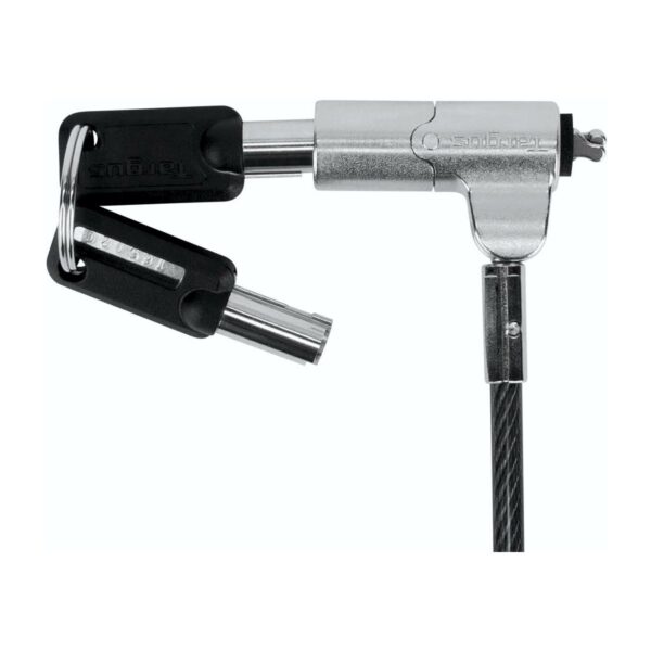 Candado de Seguridad Targus Defcon N-KL Mini Acero Galvanizado de 2m Protección Antirrobo para Laptop y Monitor