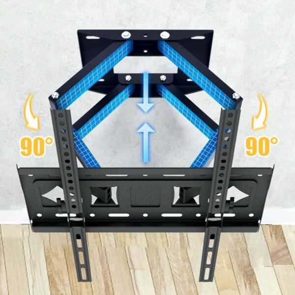 Soporte Articulado de TV Inclinable para Montaje en Pared Compatible Con Pantallas de 25 a 65 pulgadas