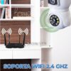 Cámara Dual de Seguridad Tipo Foco 4MP con Socket E27 – Visión Nocturna, IP66, Instalación Rápida