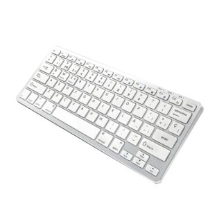 Mini Teclado Inalámbrico Bluetooth Compatible con Mac, Windows, Android y Smart TV
