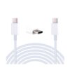 Cable USB-C a USB-C de Carga Rápida y Datos 1 Metros Compatible con MacBook, Android y Más