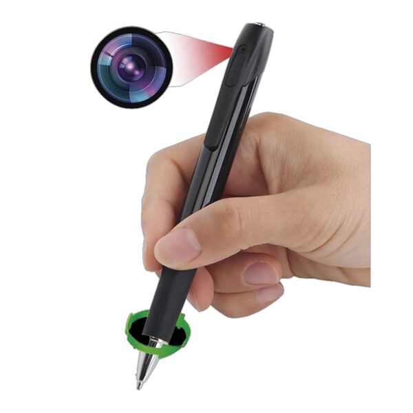 Bolígrafo Espía con Cámara Oculta Full HD  Grabación de Video y Audio W8