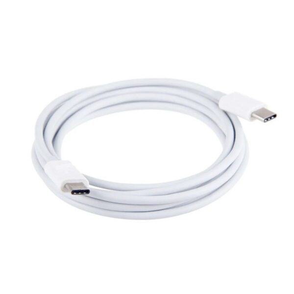 Cable USB-C a USB-C de Carga Rápida y Datos 1 Metros Compatible con MacBook, Android y Más