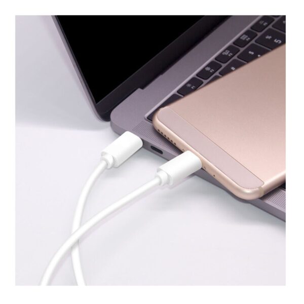 Cable USB-C a USB-C de Carga Rápida y Datos 1 Metros Compatible con MacBook, Android y Más