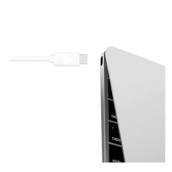 Cable USB-C a USB-C de Carga Rápida y Datos 1 Metros Compatible con MacBook, Android y Más