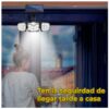 Lámpara LED Solar con Sensor de Movimiento Impermeable, Inteligente y Eficiente