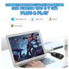 Adaptador Ethernet USB-C a Gigabit 10/100/1000 Mbps Compatible con PC, Notebook y Mac