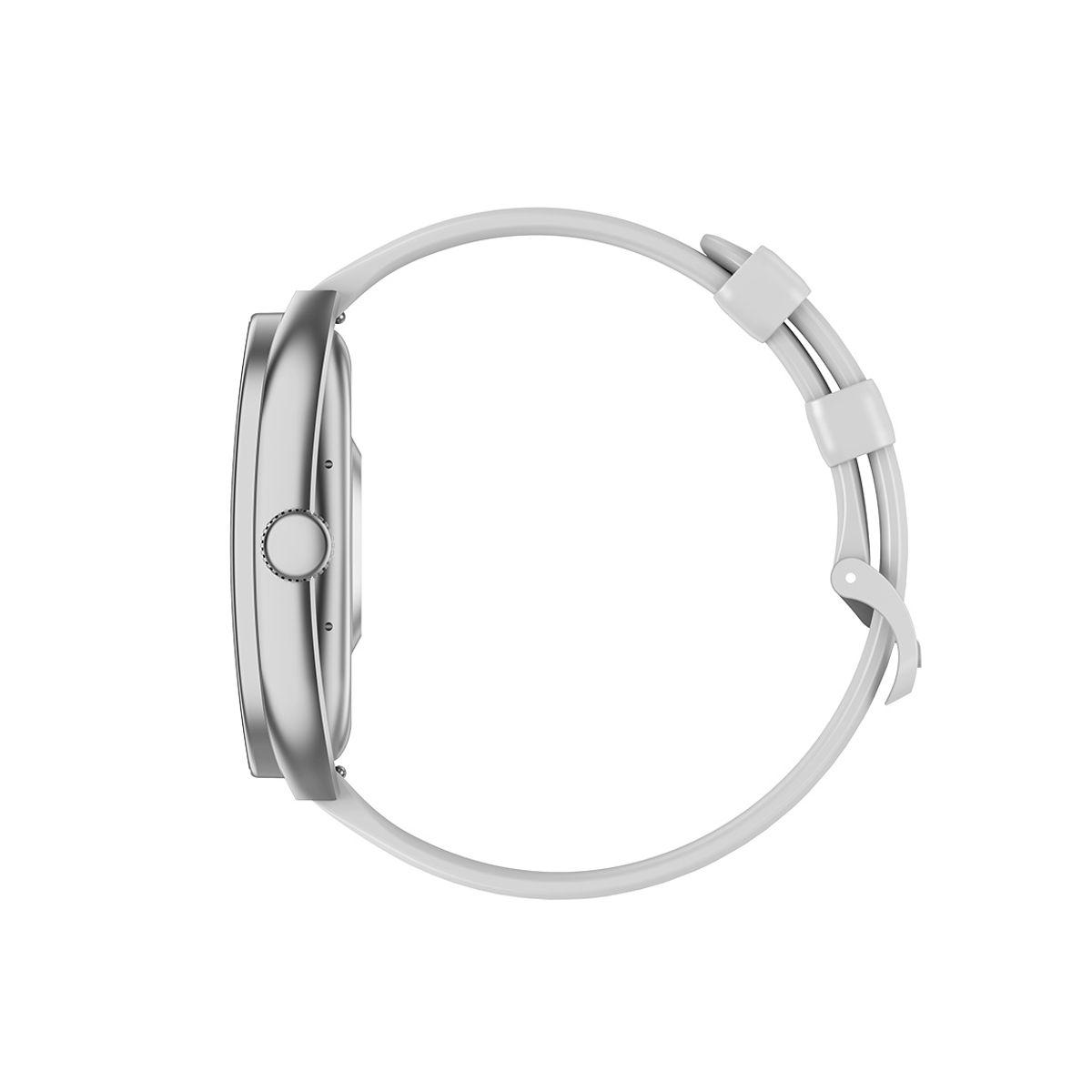 Smart Watch Deportivo con Pantalla Curva de 2" Sumergible Llamadas Bluetooth Carga Inalámbrica Asistente IA Gris