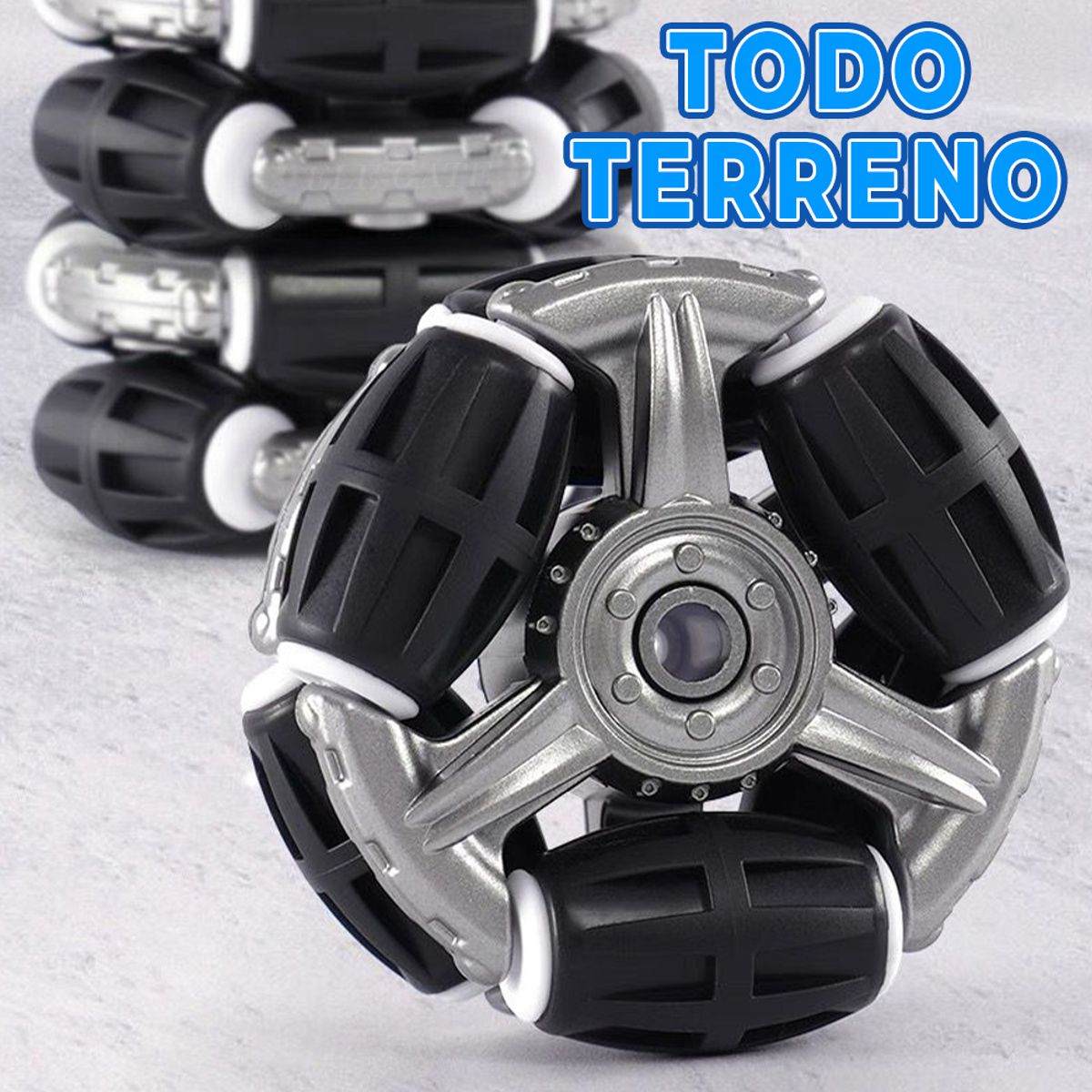 Robot de Juguete RC Perro 8WD Control Remoto, Luces LED RGB, Sonido y Efecto de Humo