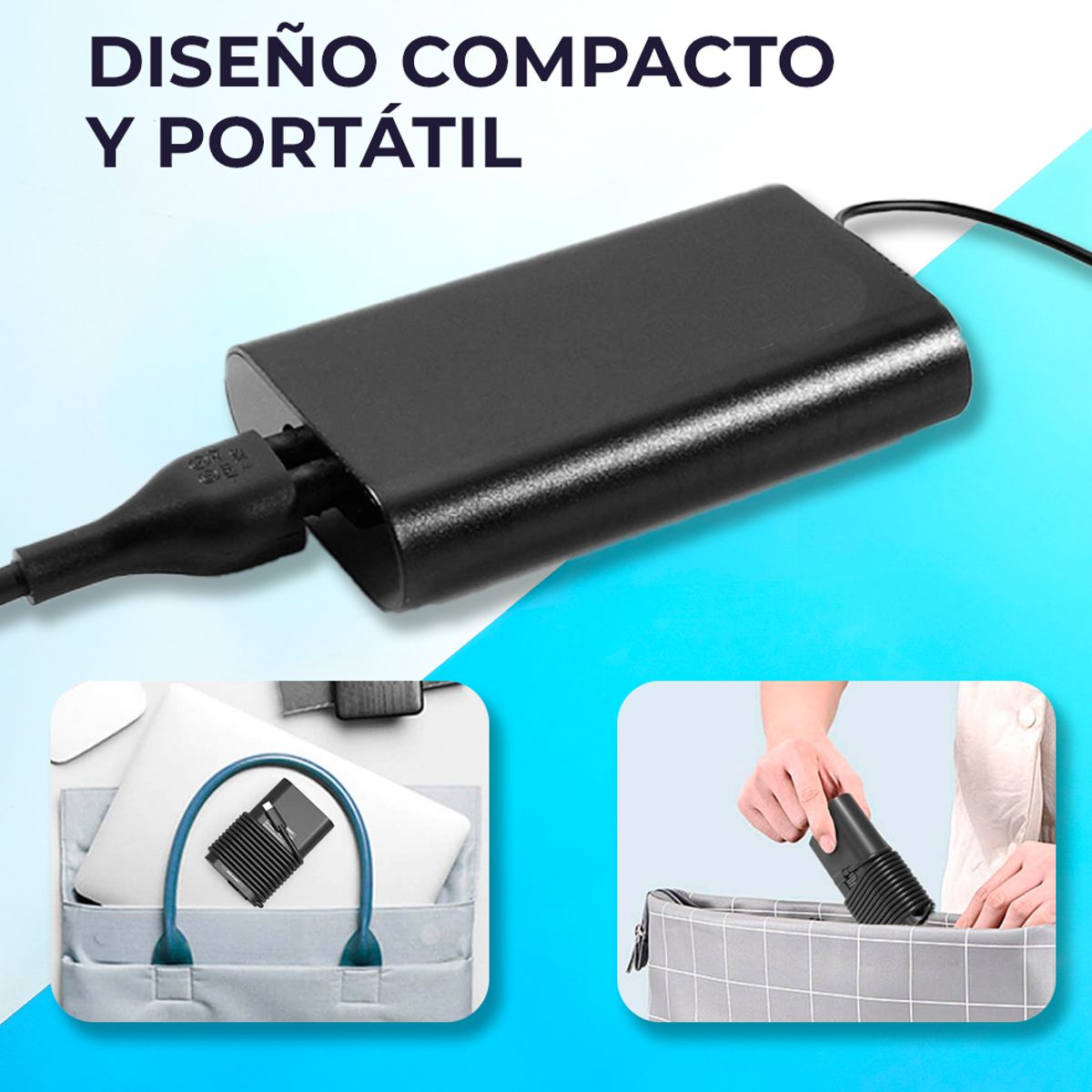 Cargador Laptop Compatible Dell USB Tipo-C 45W  Energía Segura y Rápida para Tu Computadora