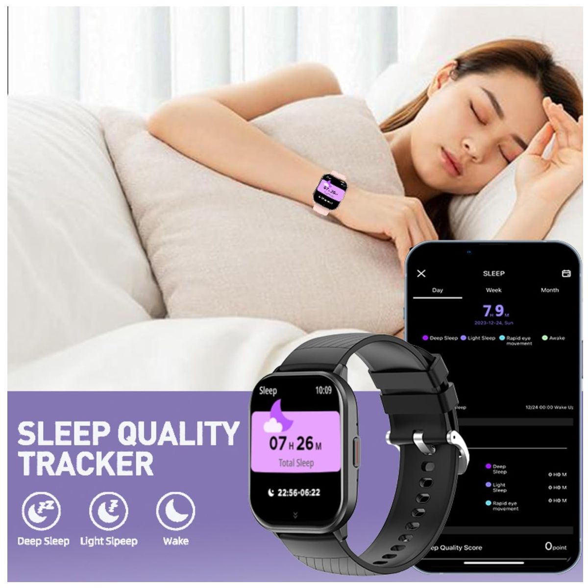 Smart Watch Fashion DE-2 con Pantalla Cuadrada HD Sumergible Llamadas Bluetooth y Carga Inalámbrica Estilo Moderno y Funcional