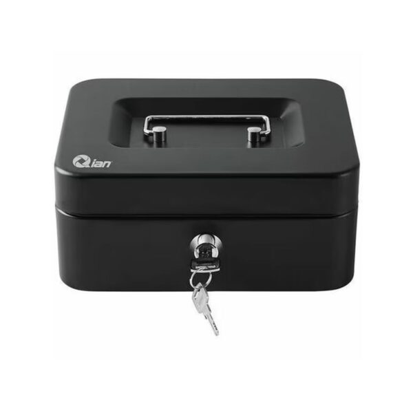 2 Cajón de Dinero Portátil Qian Compacto, Seguro y Resistente