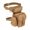 Bolsa Piernera Táctica Militar 700D Impermeable, Resistente y con Múltiples Compartimentos