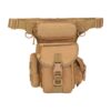 Bolsa Piernera Táctica Militar 700D Impermeable, Resistente y con Múltiples Compartimentos