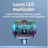 Transmisor FM Bluetooth 5.0 para Auto Con LED RGB y Carga Rápida