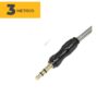 Cable de Audio 3.5 mm Metalico  3 Metros de Conexión Estéreo