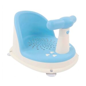 Asiento de Baño para Bebé Con Respaldo y Ventosas Antideslizantes