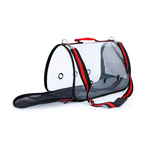 Transportadora Bolsa para Mascota Tipo Arco Viaje Seguro y Cómodo para Perros y Gatos