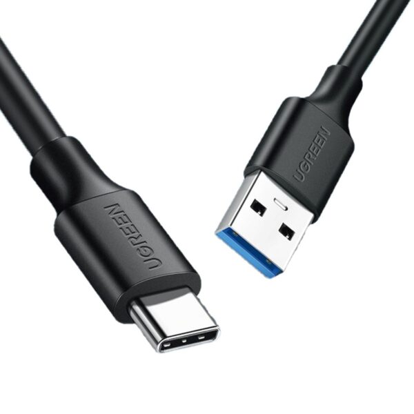 Cable USB-A a USB-C UGREEN 2 Metros, Carga Rápida 60W y Datos 5 Gbps