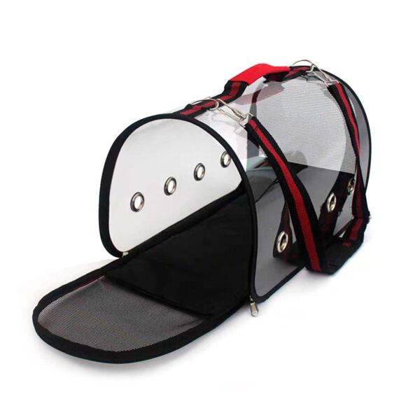 Transportadora Bolsa para Mascota Tipo Arco Viaje Seguro y Cómodo para Perros y Gatos