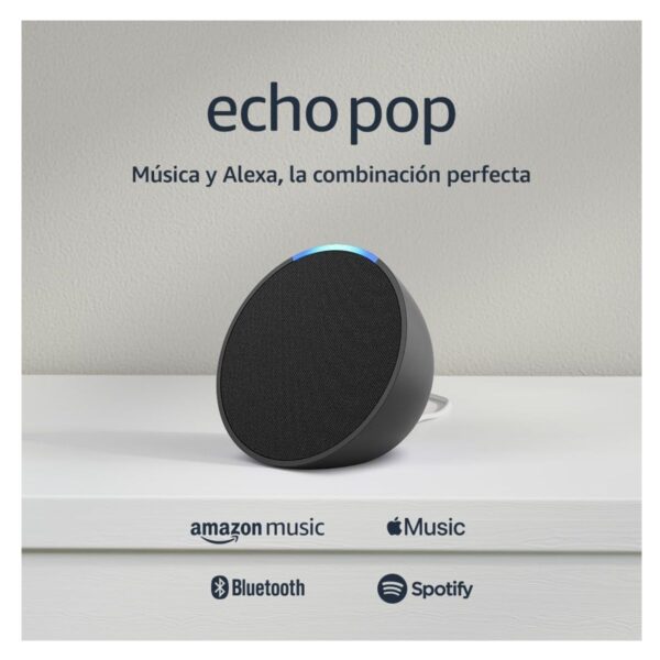 Amazon Echo Pop con Alexa Tu Asistente Inteligente en Casa