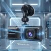 Dash Cam WiFi 3 Lentes Full HD Pantalla 2" y Visión Nocturna IR