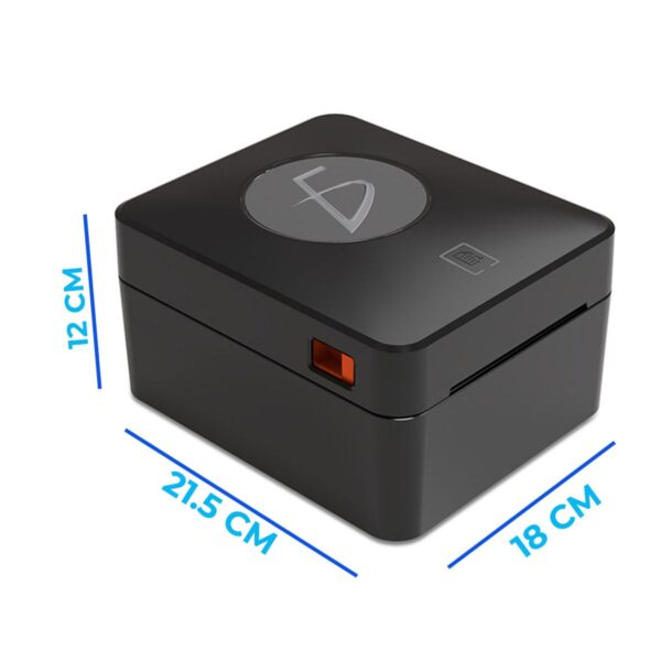Impresora Térmica de Etiquetas 4x6 Bluetooth  Rápida, Compacta y Sin Tinta