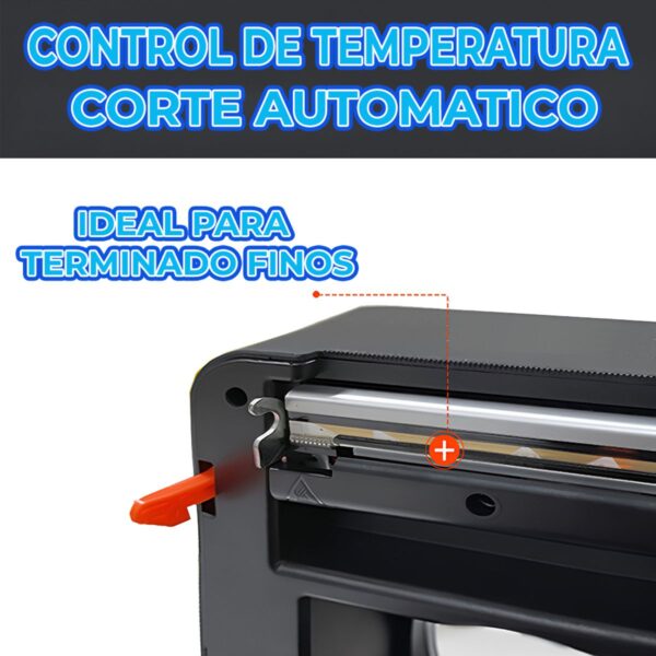 Impresora Térmica de Etiquetas 4x6 Bluetooth  Rápida, Compacta y Sin Tinta