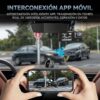 Dash Cam WiFi 3 Lentes Full HD Pantalla 2" y Visión Nocturna IR