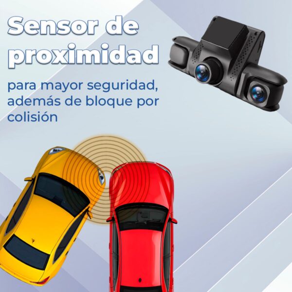 Dash Cam WiFi 4 Lentes 1080p con Pantalla  Protege tu viaje