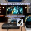 Conecta en Ultra Definición Cable USB-C a DisplayPort 4K Premium 1.8m