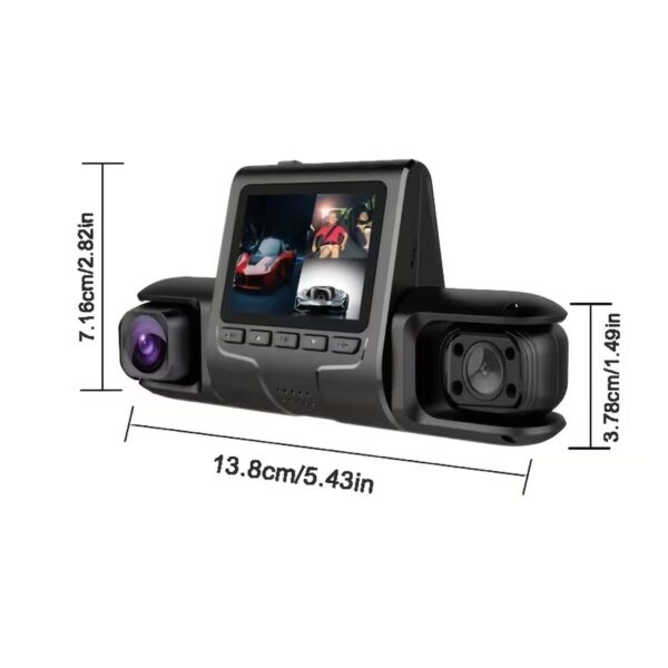 Dash Cam WiFi 4 Lentes 1080p con Pantalla  Protege tu viaje