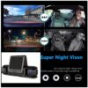 Dash Cam WiFi 4 Lentes 1080p con Pantalla  Protege tu viaje