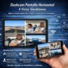 Dash Cam WiFi 4 Lentes 1080p con Pantalla  Protege tu viaje