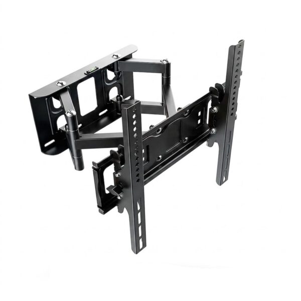 Soporte TV 23-65 Pulgadas Brazo Doble Acero Reforzado Instalación Segura y Ángulo Perfecto