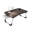 Mesa Plegable Laptop de hasta 17” con USB  Lámpara y Ventilador Trabaja Cómodo