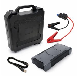 1 Cargador Portátil para Auto Capacidad de Arranque 1500A Respaldo de 6000 mAh Gran Energía en Emergencias