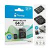 Nextep MicroSDXC 64GB Clase 10 Almacenamiento Rápido y Versátil en Todo Momento