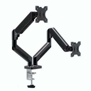 Soporte Doble Para Monitor o Pantalla Ajustable 13 a 30 Pulgadas Máxima Ergonomía y Productividad